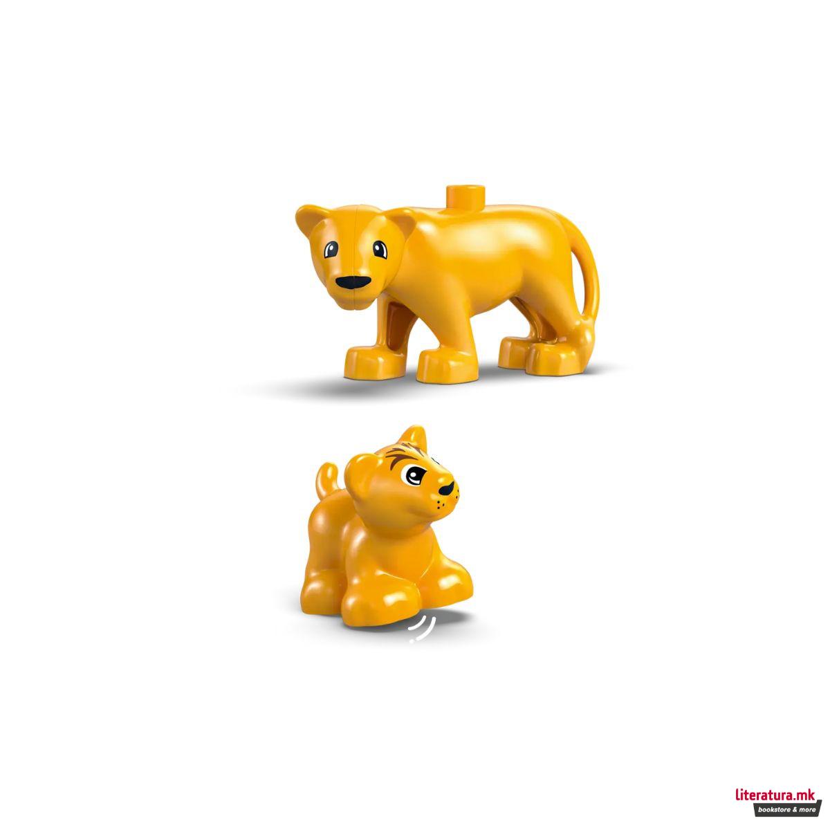 LEGO коцки, Duplo, Wild Animal Families: Penguins & Lions 