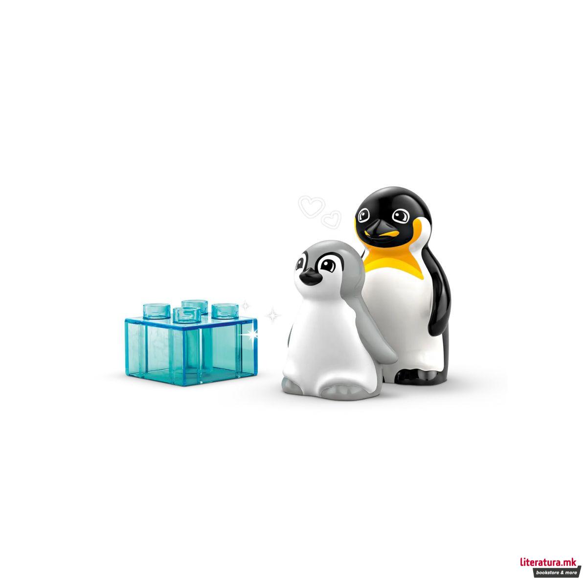 LEGO коцки, Duplo, Wild Animal Families: Penguins & Lions 