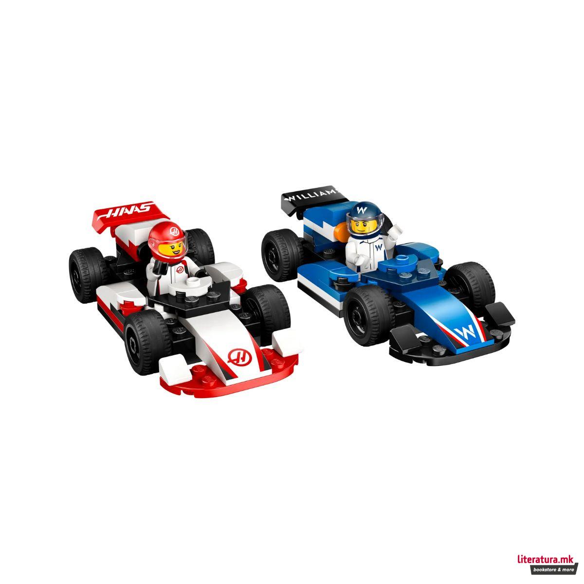 LEGO коцки, City, F1® Williams Racing & Haas F1® Race Cars 