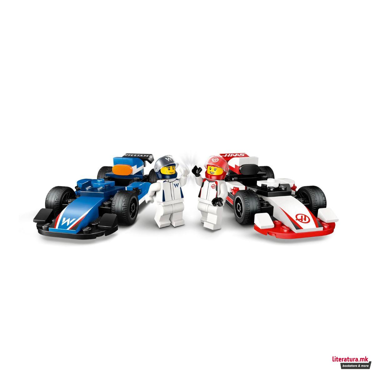 LEGO коцки, City, F1® Williams Racing & Haas F1® Race Cars 