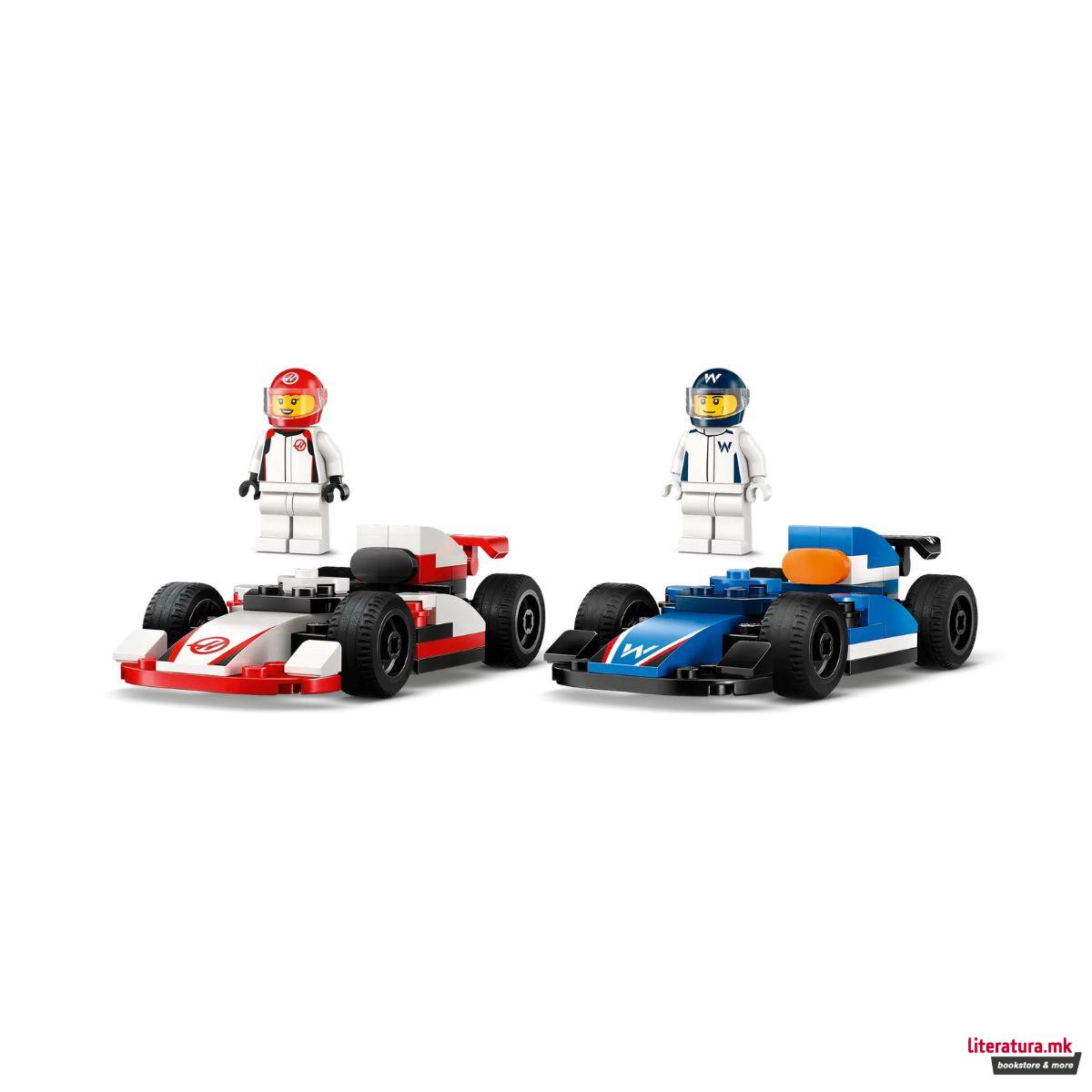 LEGO коцки, City, F1® Williams Racing & Haas F1® Race Cars 