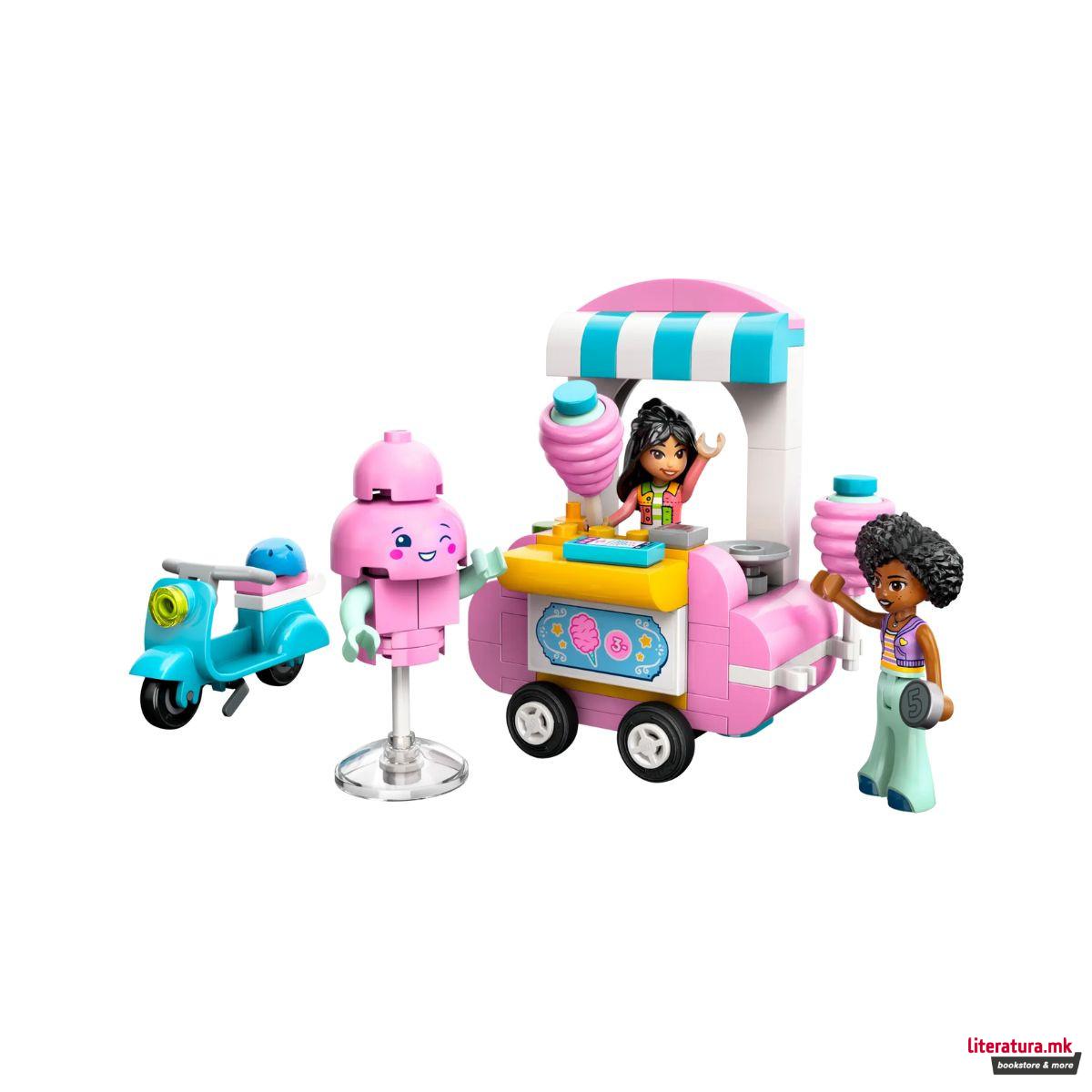 LEGO коцки, Friends, Cotton Candy Stand and Scooter 