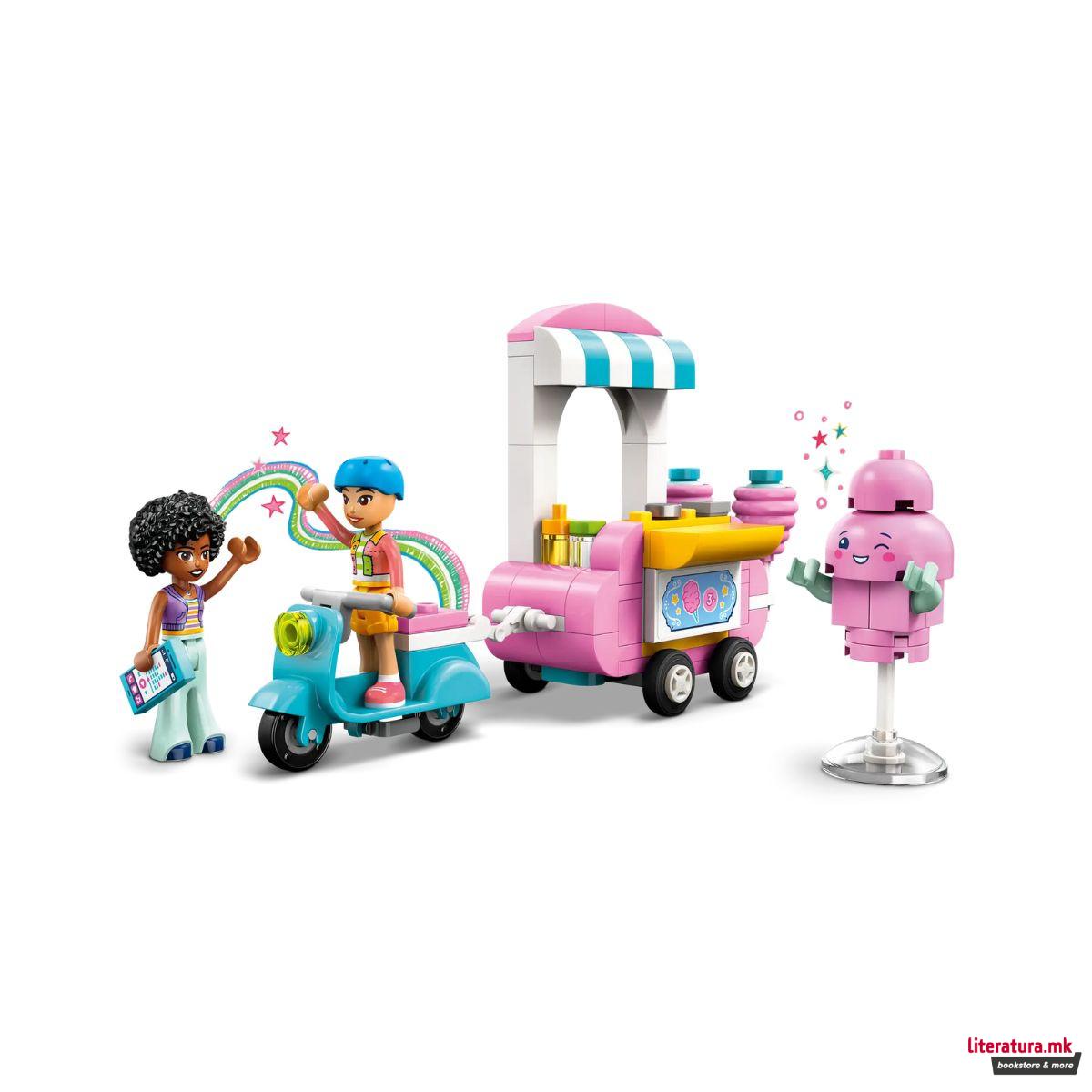 LEGO коцки, Friends, Cotton Candy Stand and Scooter 