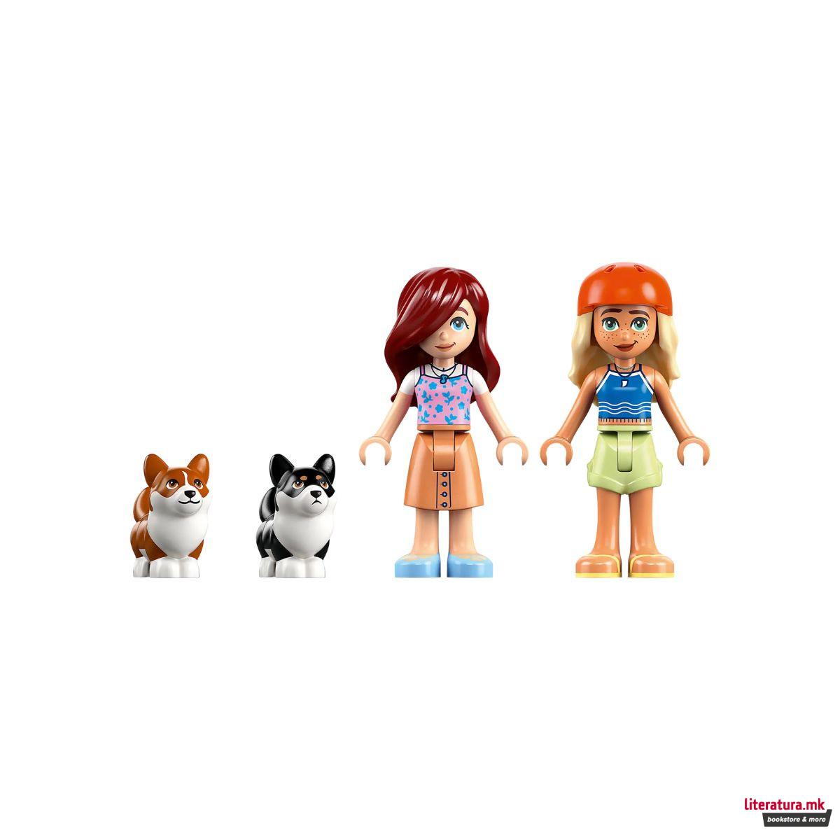 LEGO коцки, Friends, Surfing Dogs and Scooter Adventure 