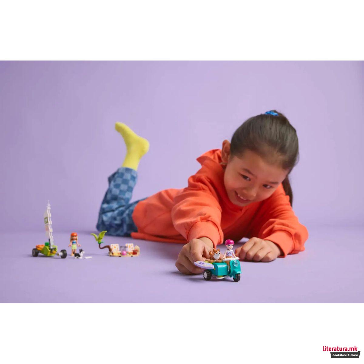 LEGO коцки, Friends, Surfing Dogs and Scooter Adventure 