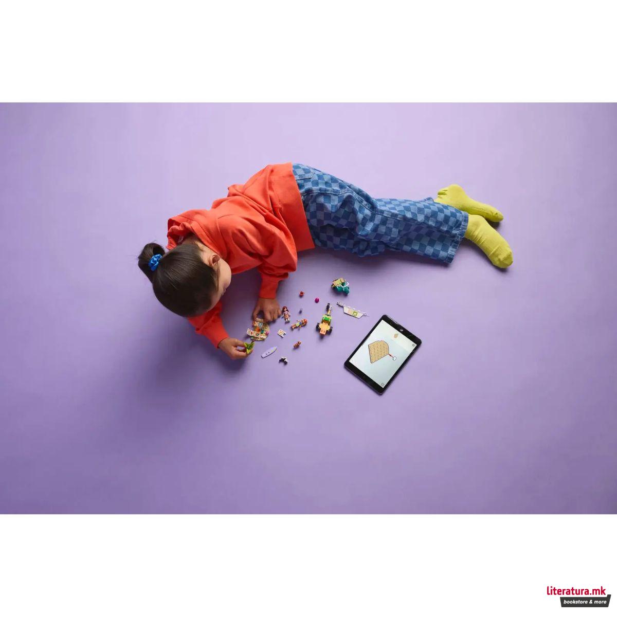 LEGO коцки, Friends, Surfing Dogs and Scooter Adventure 