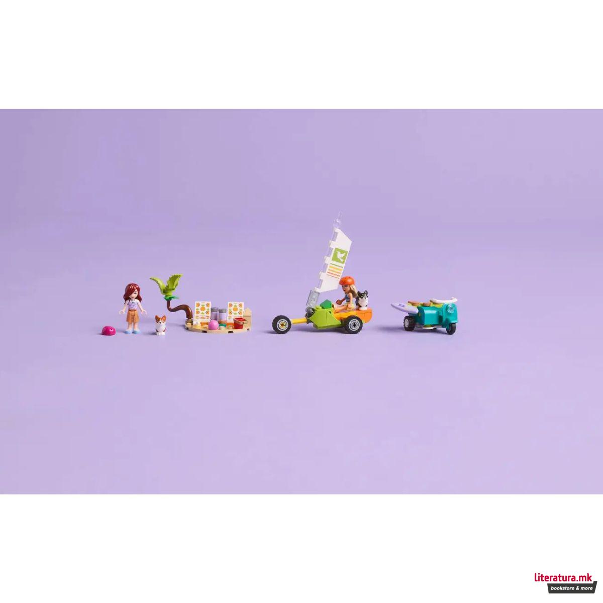 LEGO коцки, Friends, Surfing Dogs and Scooter Adventure 