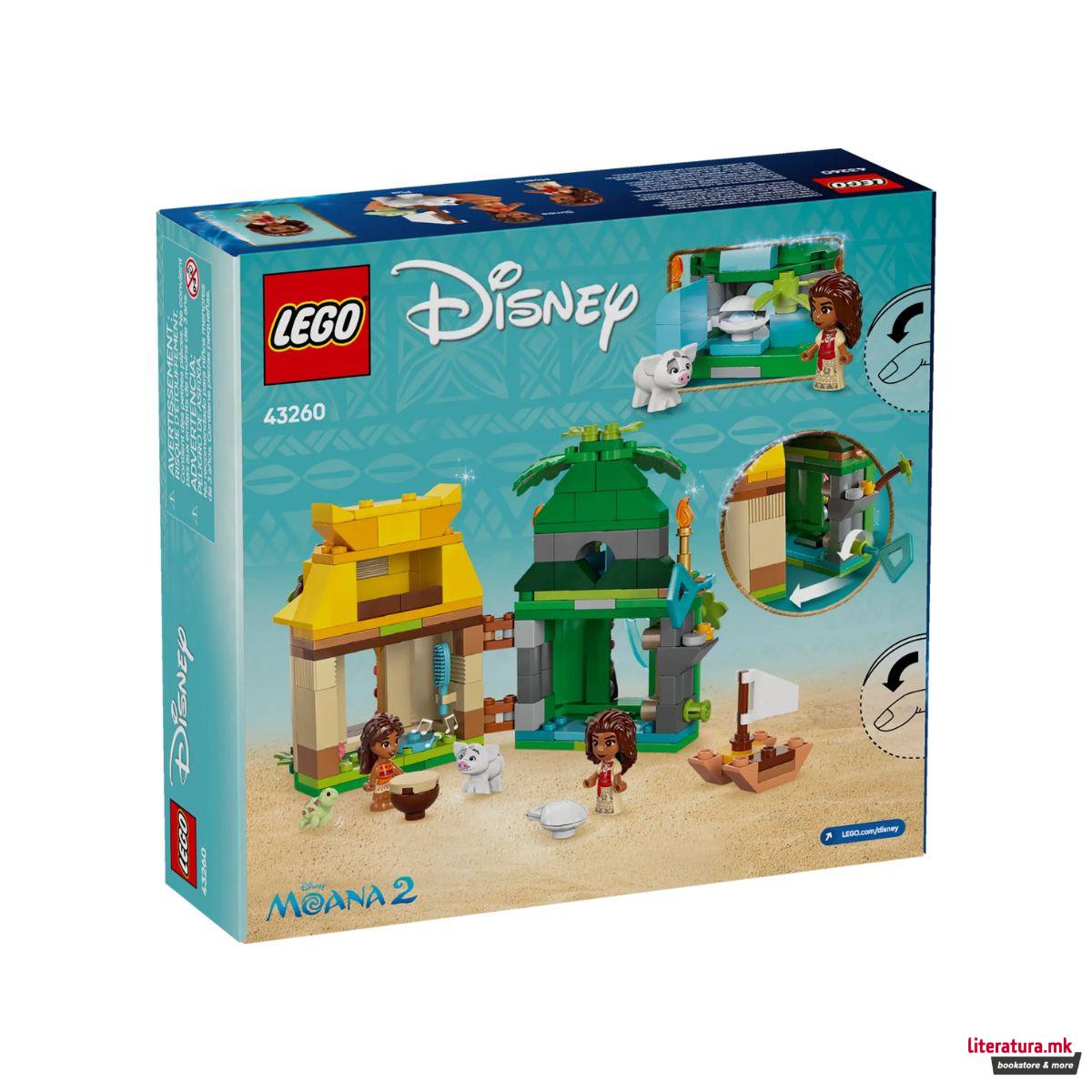 LEGO коцки, Disney, Moana's Island Fun 
