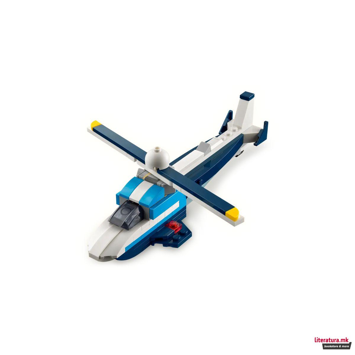 LEGO коцки, Creator 3-in-1, Aircraft: Race Plane 