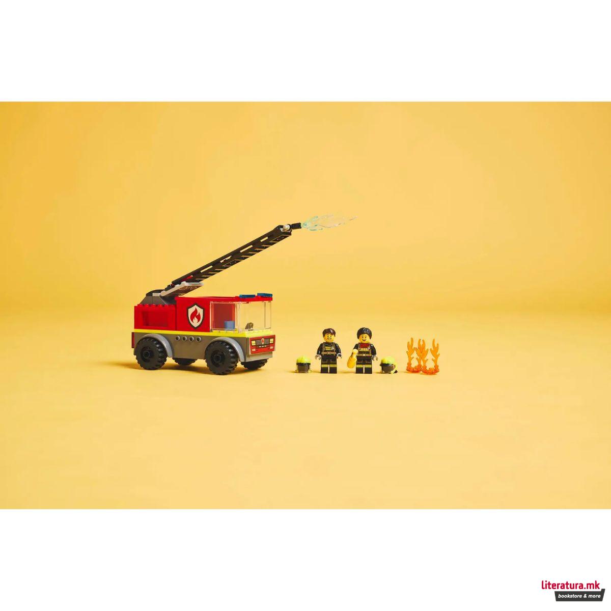 LEGO коцки, City, Fire Ladder Truck 
