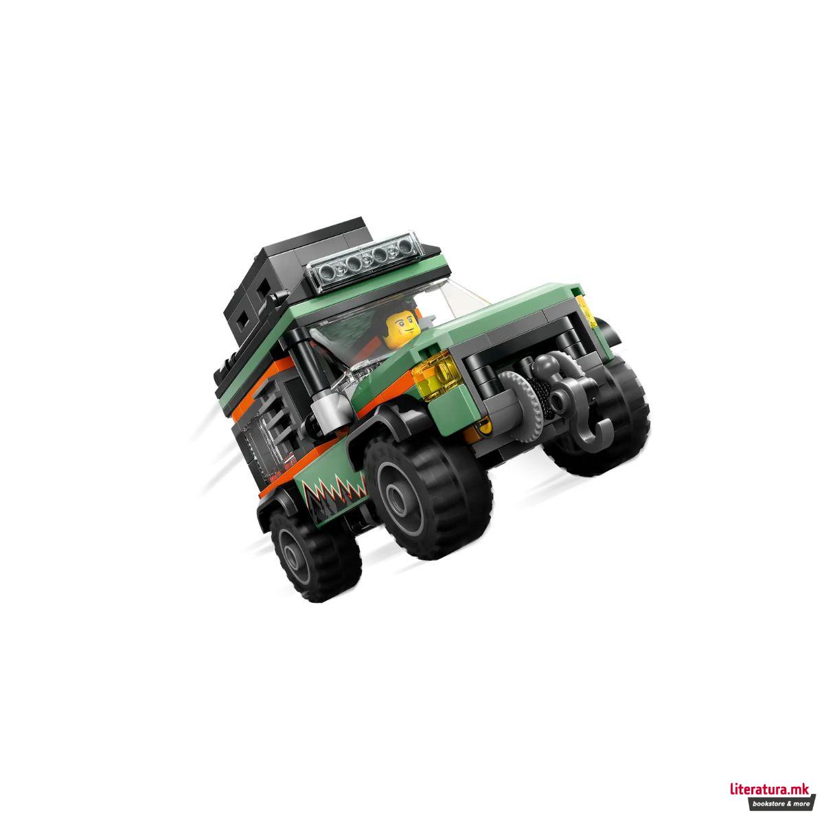 LEGO коцки, City, Off-Road 4x4 Mountain Truck 