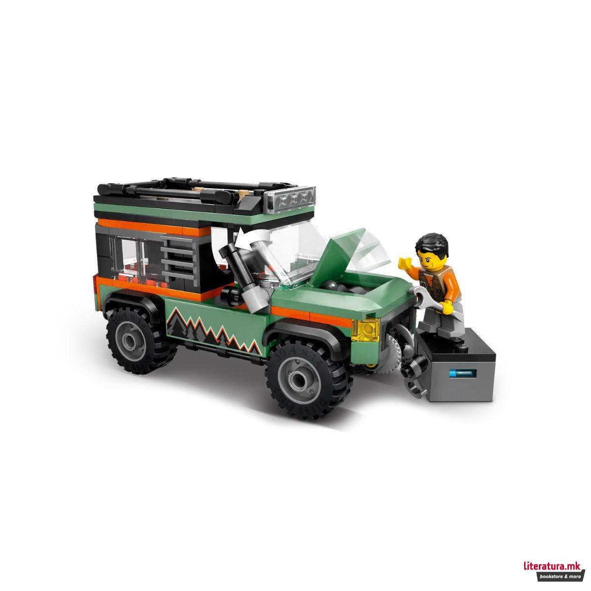 LEGO коцки, City, Off-Road 4x4 Mountain Truck 