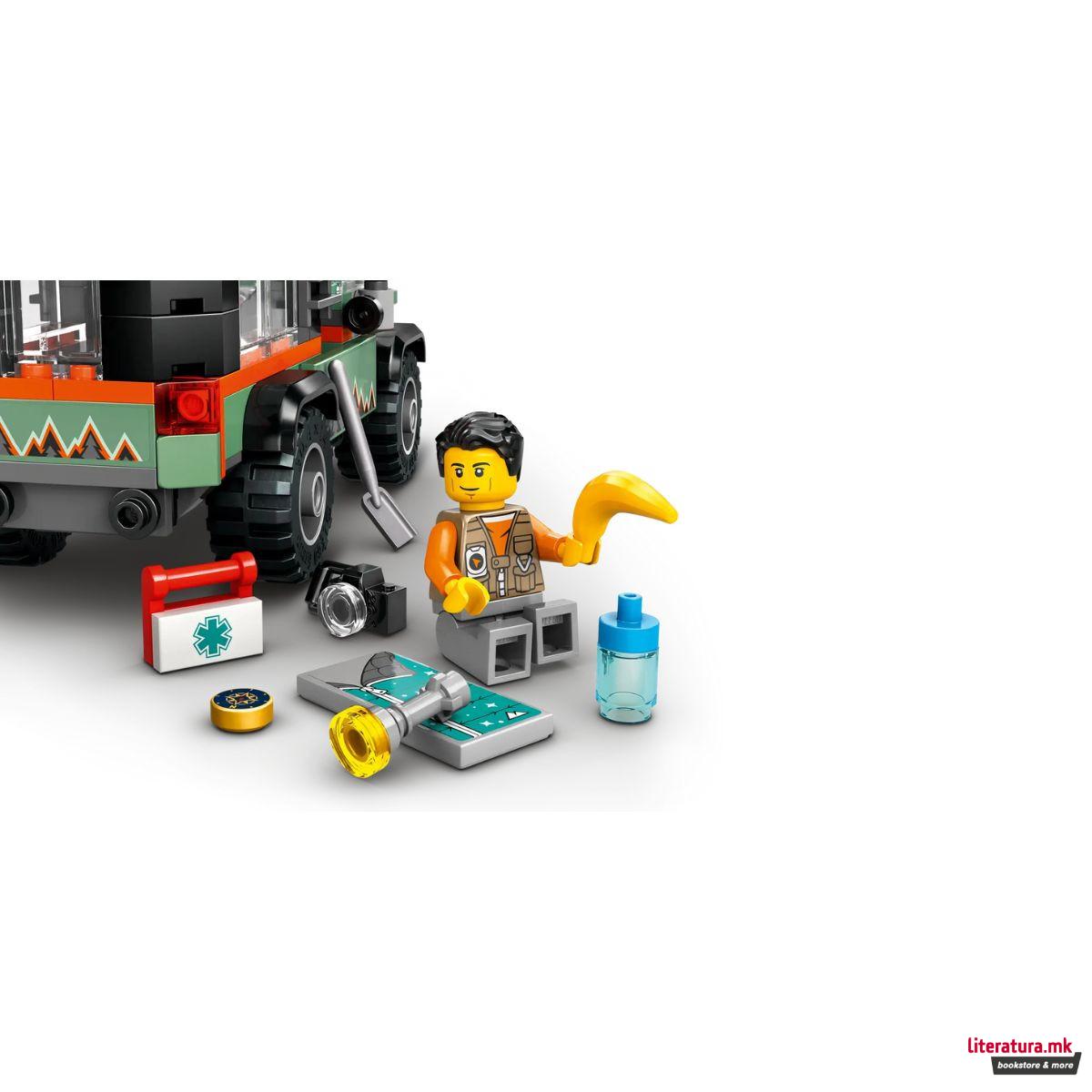 LEGO коцки, City, Off-Road 4x4 Mountain Truck 