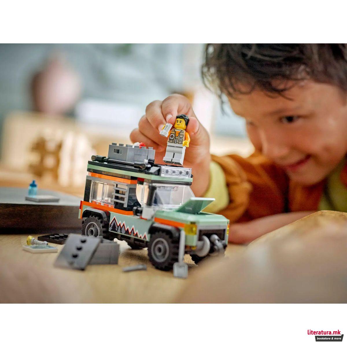 LEGO коцки, City, Off-Road 4x4 Mountain Truck 