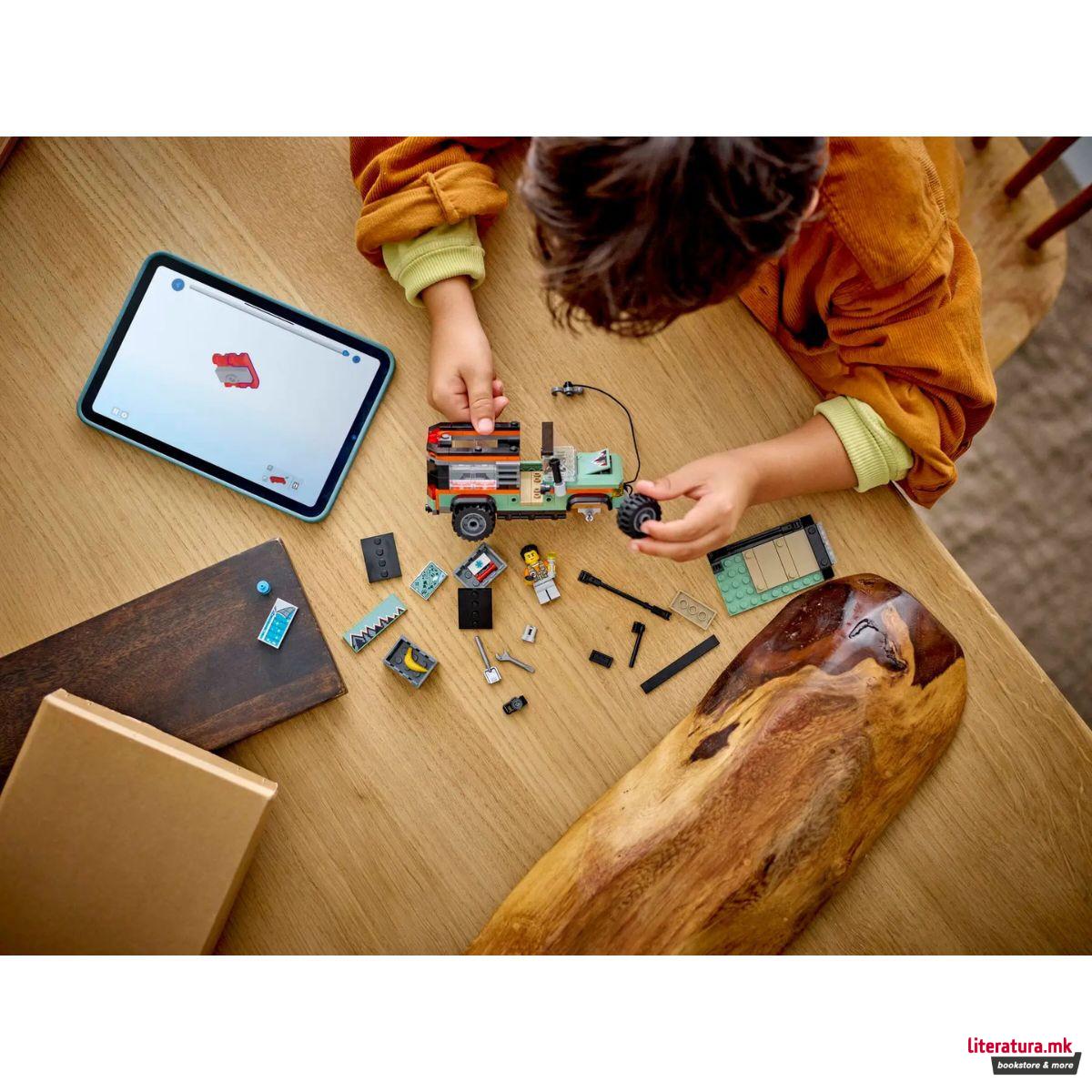 LEGO коцки, City, Off-Road 4x4 Mountain Truck 