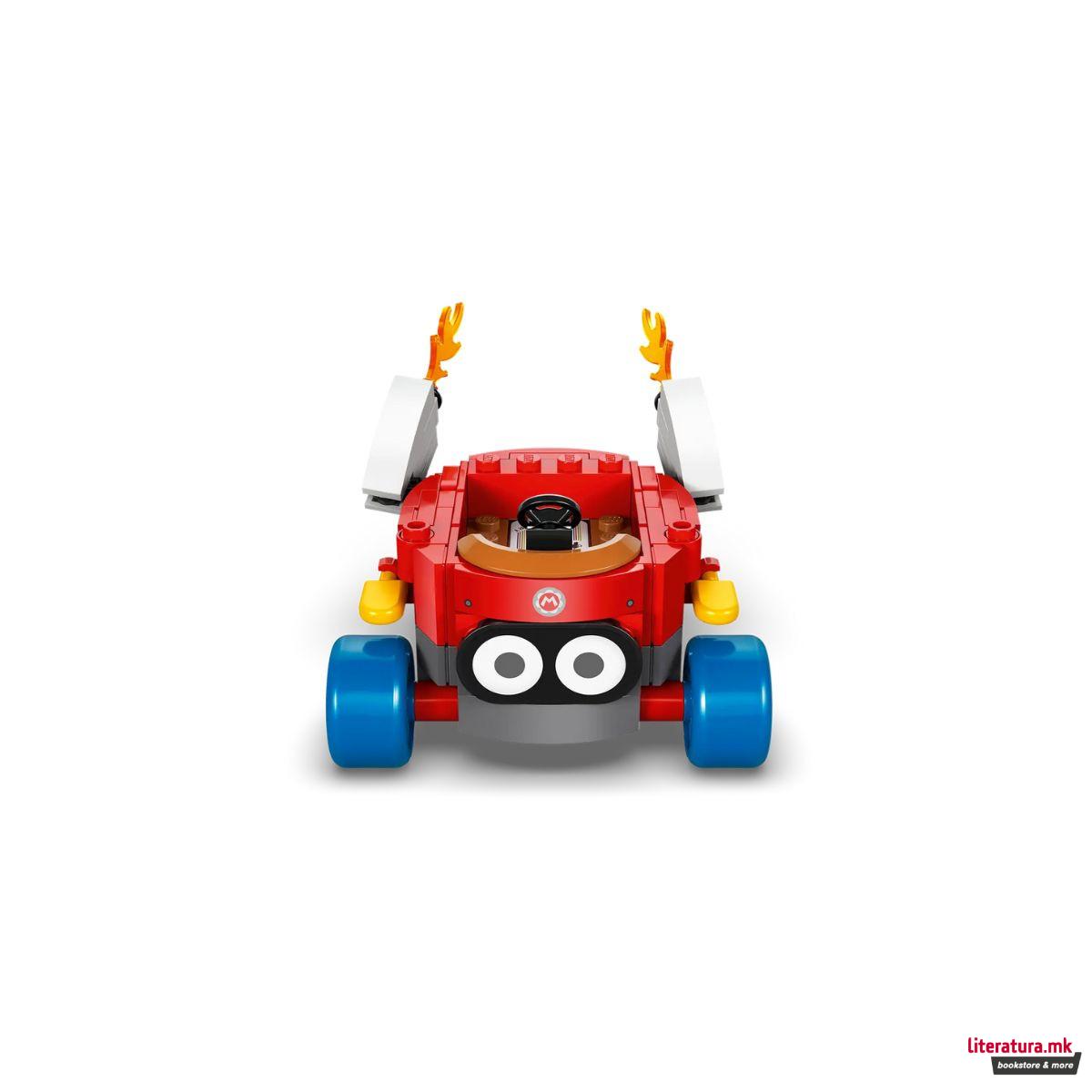 LEGO коцки, Super Mario, Mario Kart™ – Baby Mario vs. Baby Luigi 