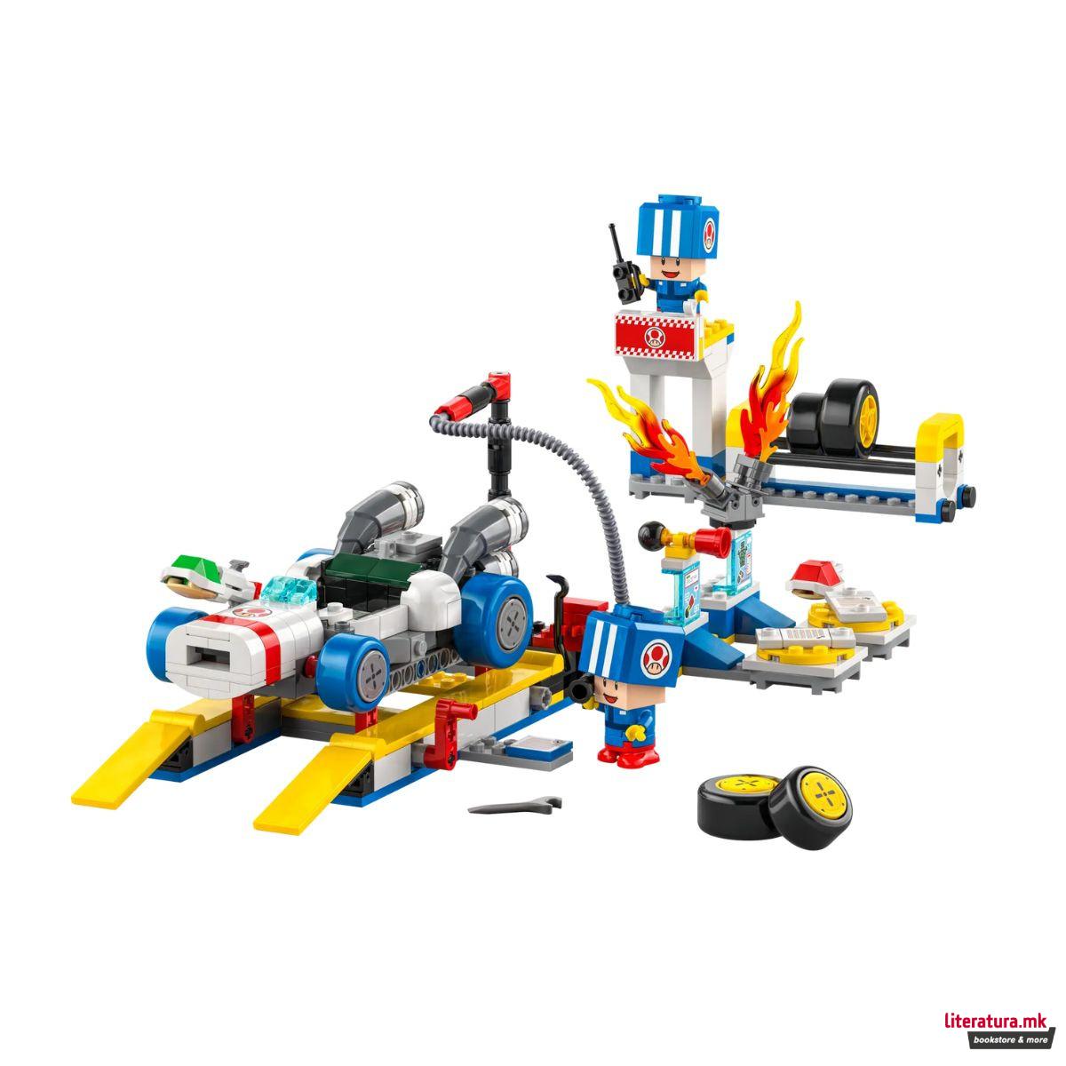 LEGO коцки, Super Mario, Mario Kart™ – Toad's Garage 