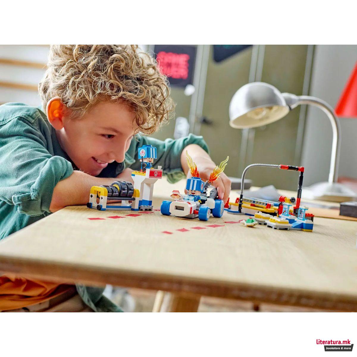 LEGO коцки, Super Mario, Mario Kart™ – Toad's Garage 