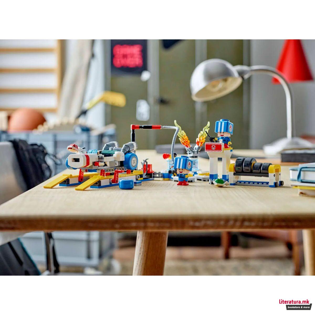 LEGO коцки, Super Mario, Mario Kart™ – Toad's Garage 