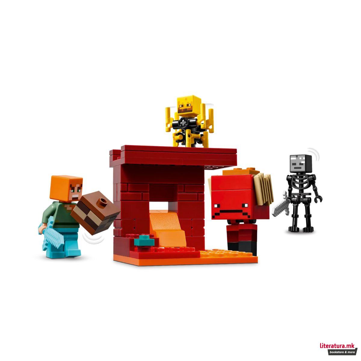 LEGO коцки, Minecraft, The Nether Lava Battle 