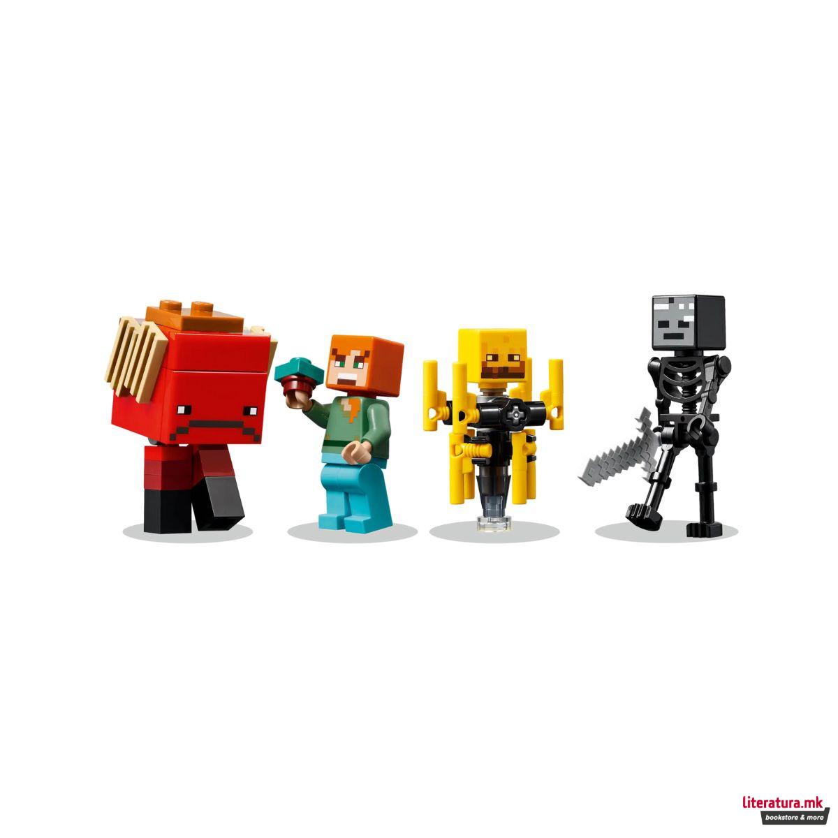 LEGO коцки, Minecraft, The Nether Lava Battle 
