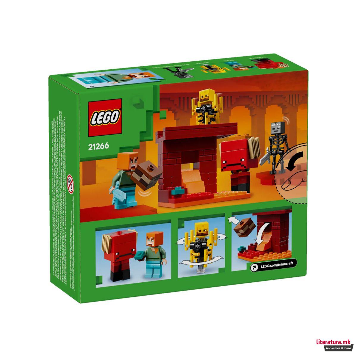 LEGO коцки, Minecraft, The Nether Lava Battle 