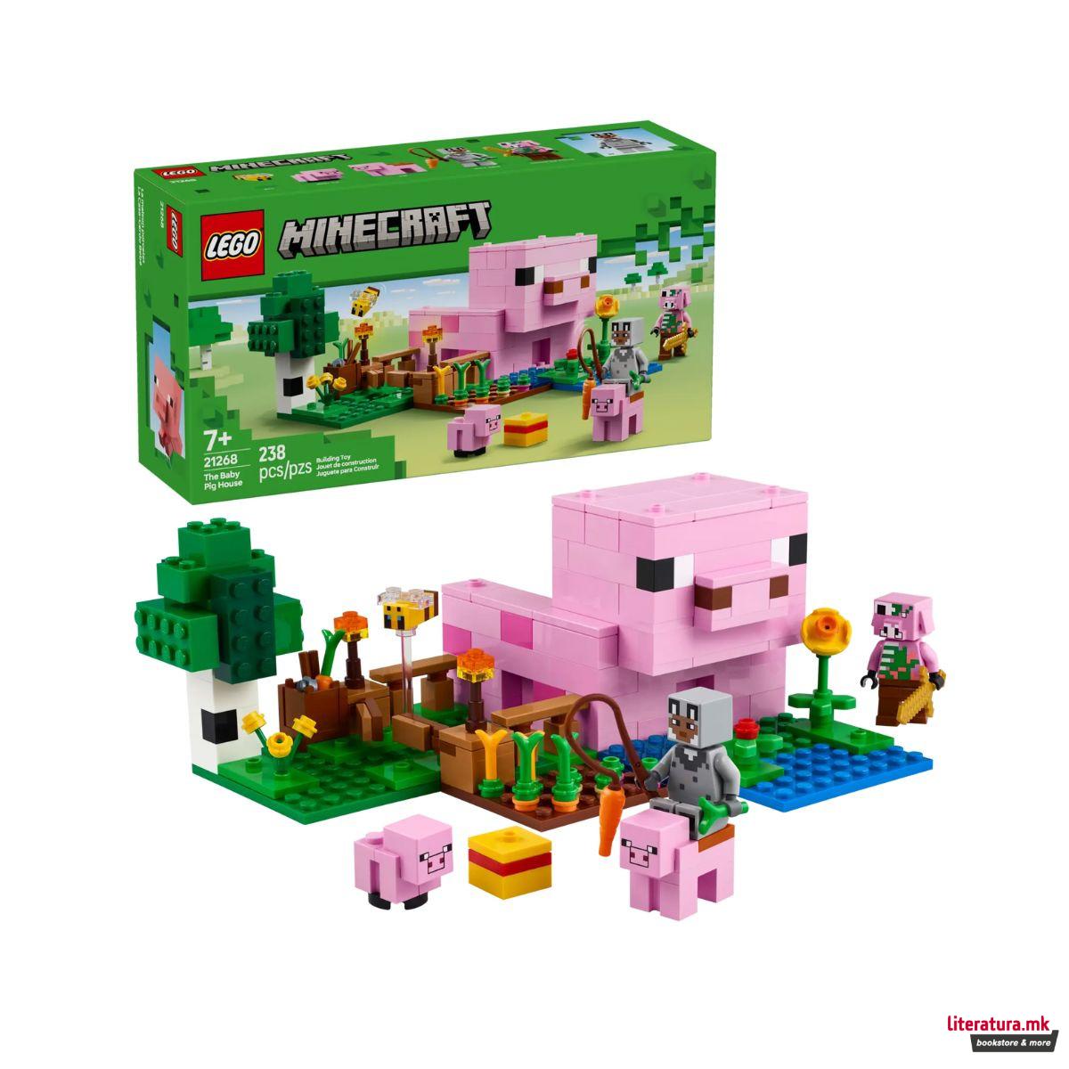 LEGO коцки, Minecraft, The Baby Pig House 