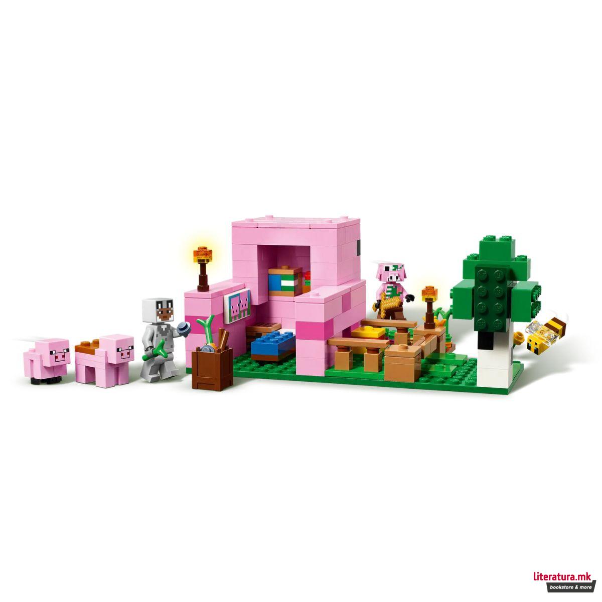 LEGO коцки, Minecraft, The Baby Pig House 