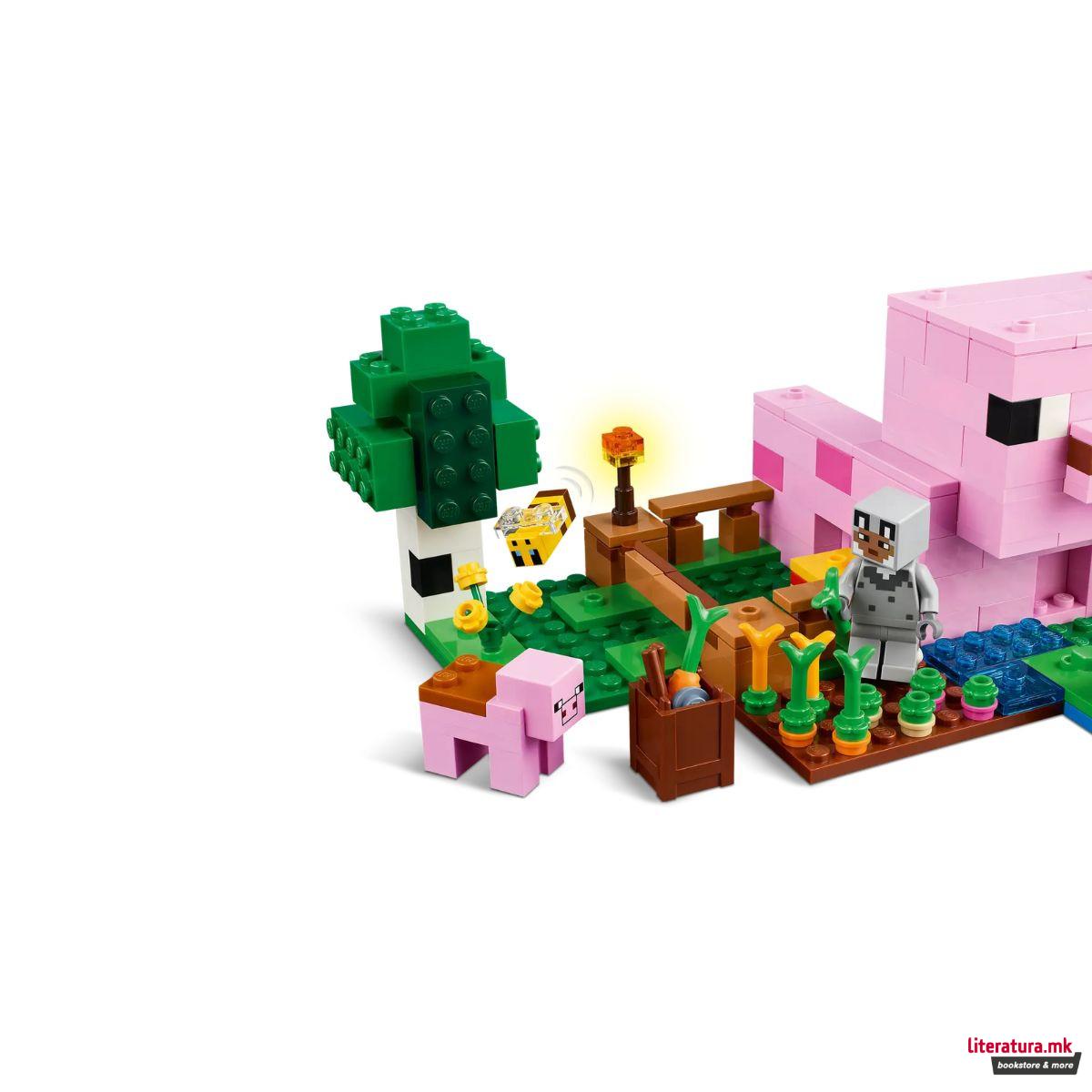 LEGO коцки, Minecraft, The Baby Pig House 