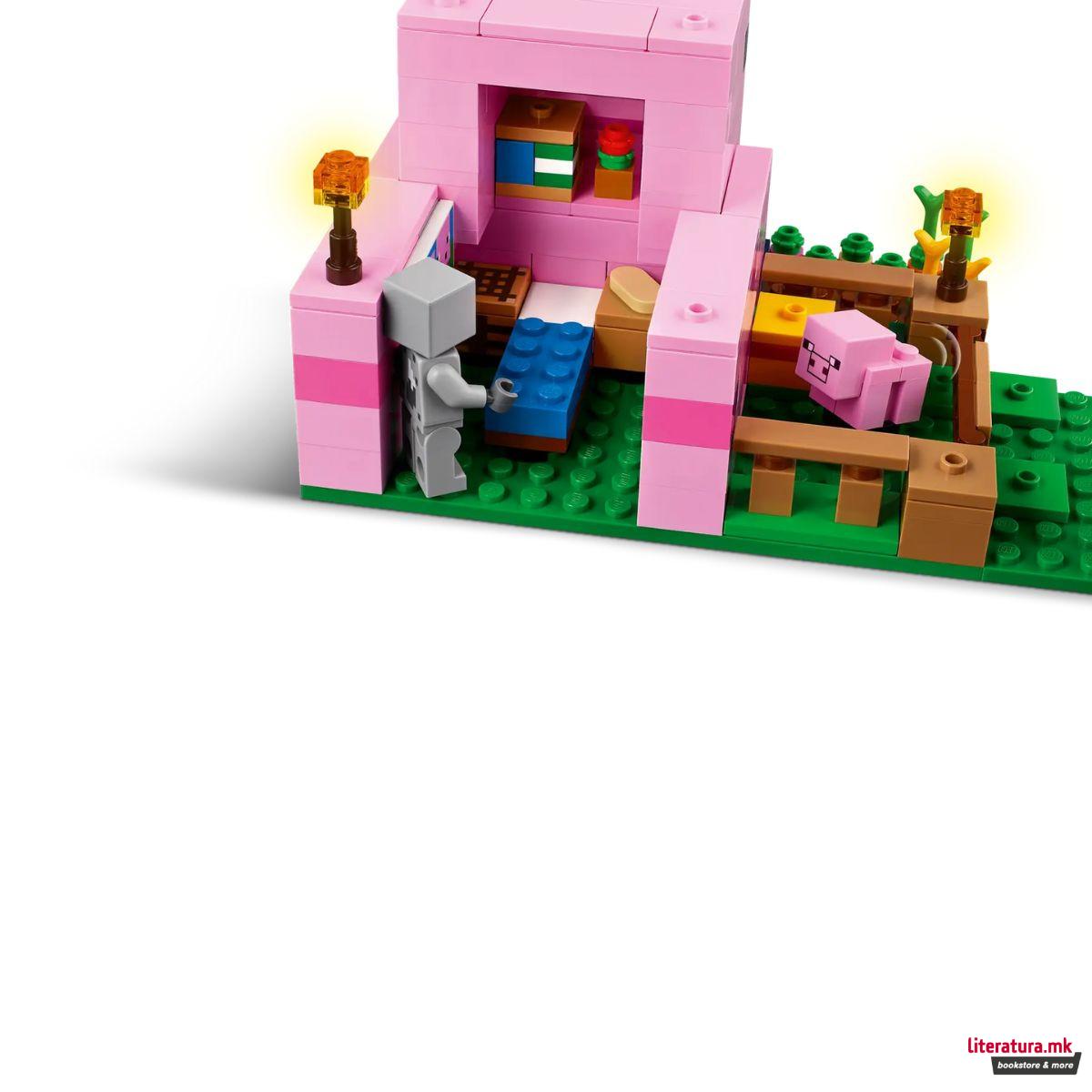 LEGO коцки, Minecraft, The Baby Pig House 