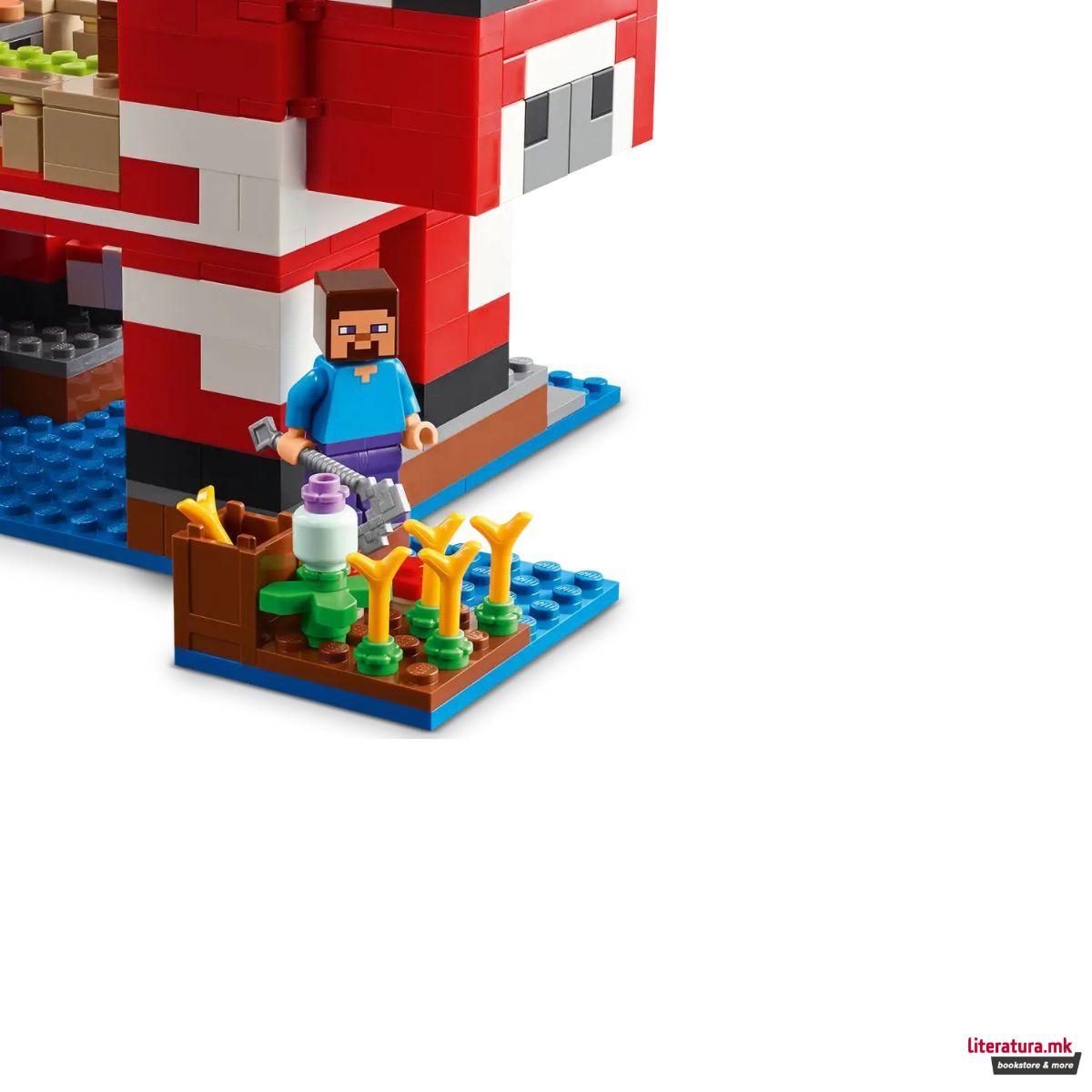 LEGO коцки, Minecraft, The Mooshroom House 