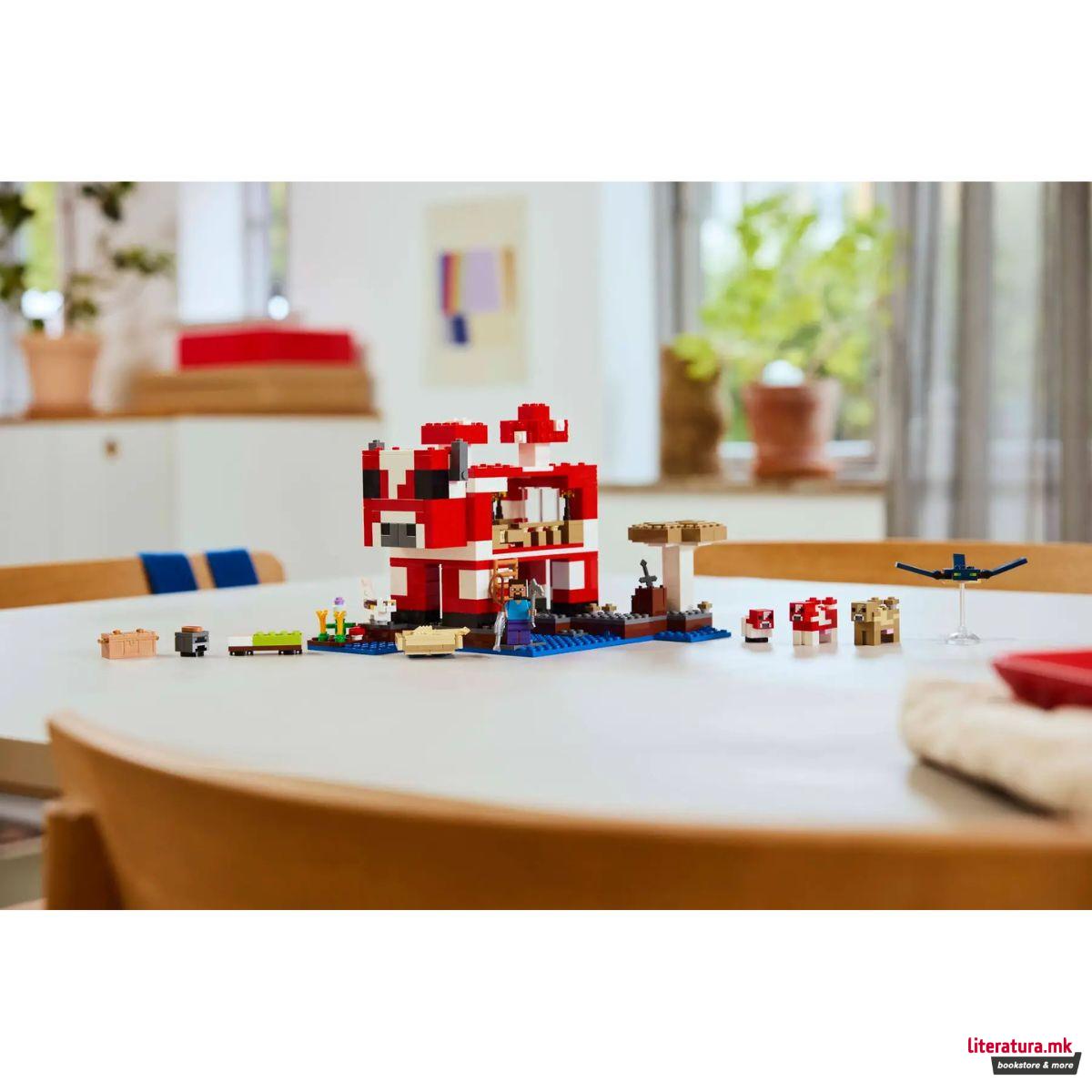 LEGO коцки, Minecraft, The Mooshroom House 