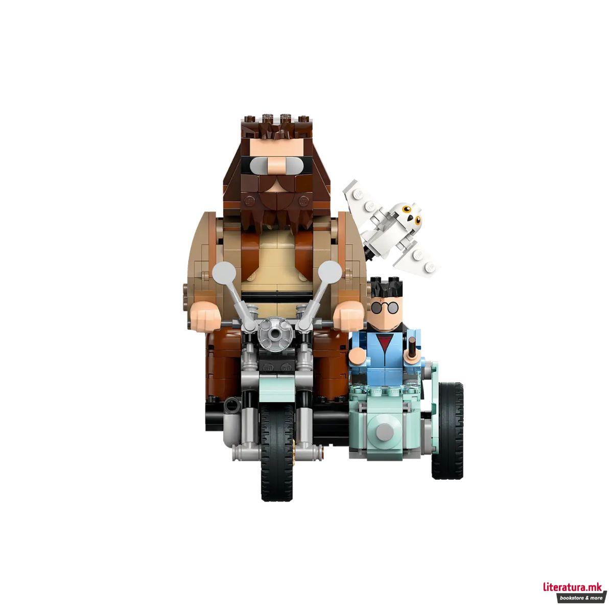 LEGO коцки, Harry Potter, Hagrid™ & Harry's Motorcycle Ride 