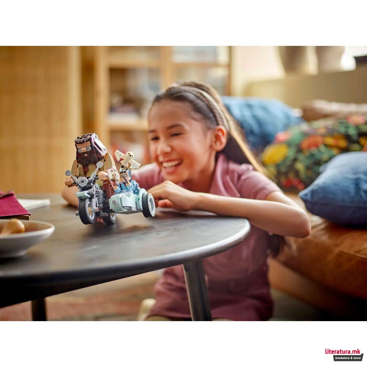 LEGO коцки, Harry Potter, Hagrid™ & Harry's Motorcycle Ride 