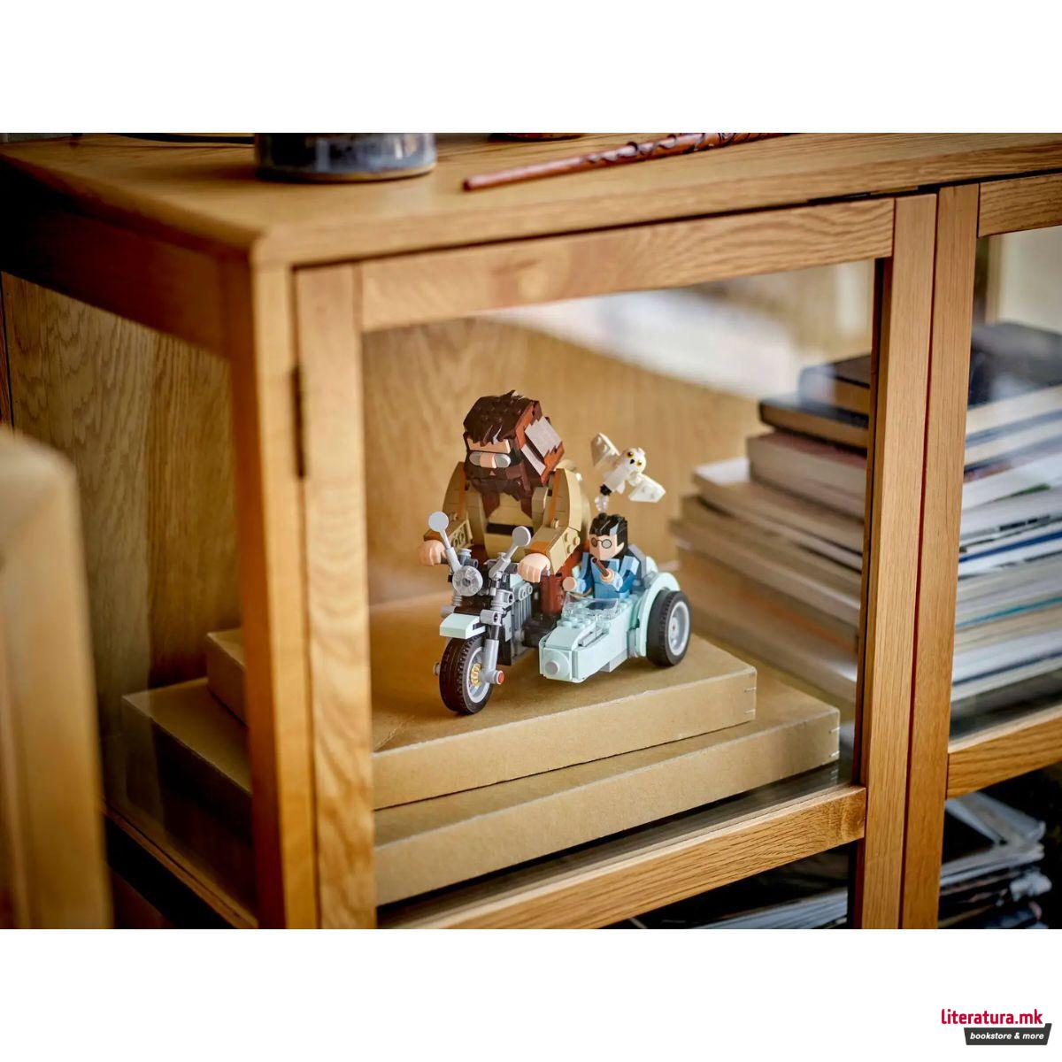 LEGO коцки, Harry Potter, Hagrid™ & Harry's Motorcycle Ride 