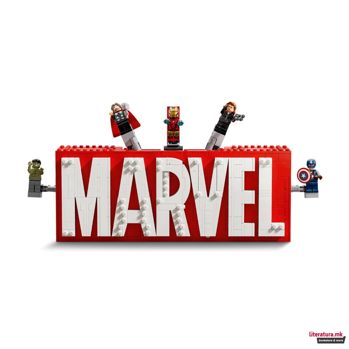 LEGO коцки, Marvel, Logo & Minifigures 
