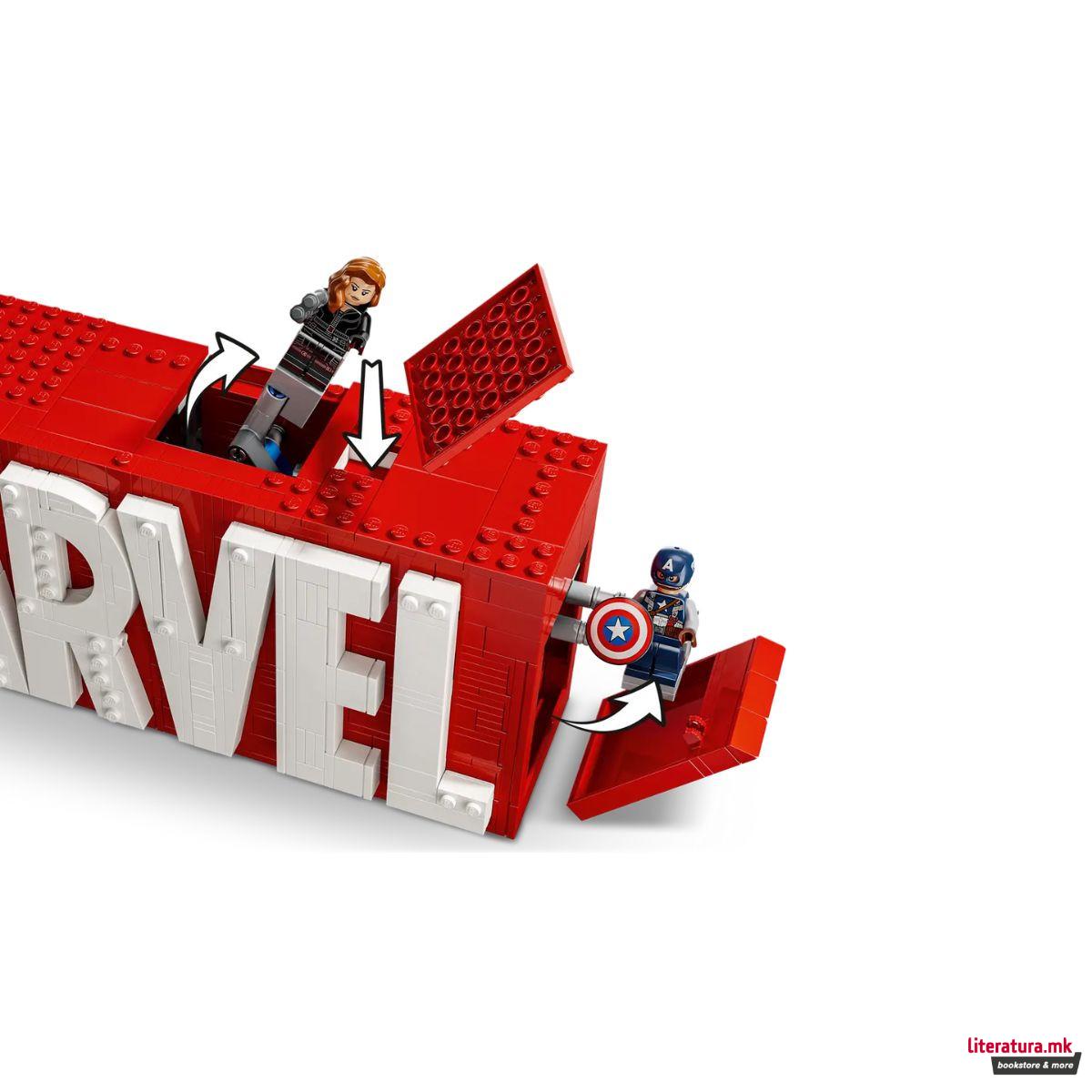 LEGO коцки, Marvel, Logo & Minifigures 
