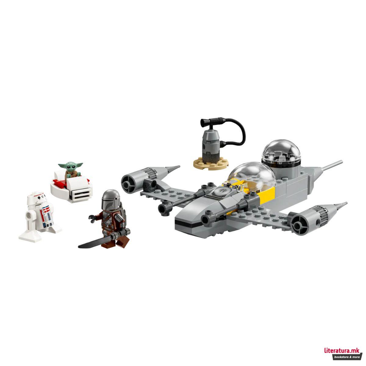 LEGO коцки, Star Wars, Mando and Grogu's N-1 Starfighter™ 