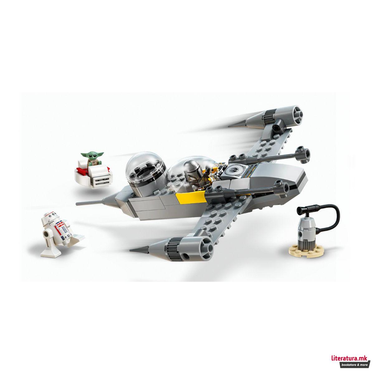 LEGO коцки, Star Wars, Mando and Grogu's N-1 Starfighter™ 