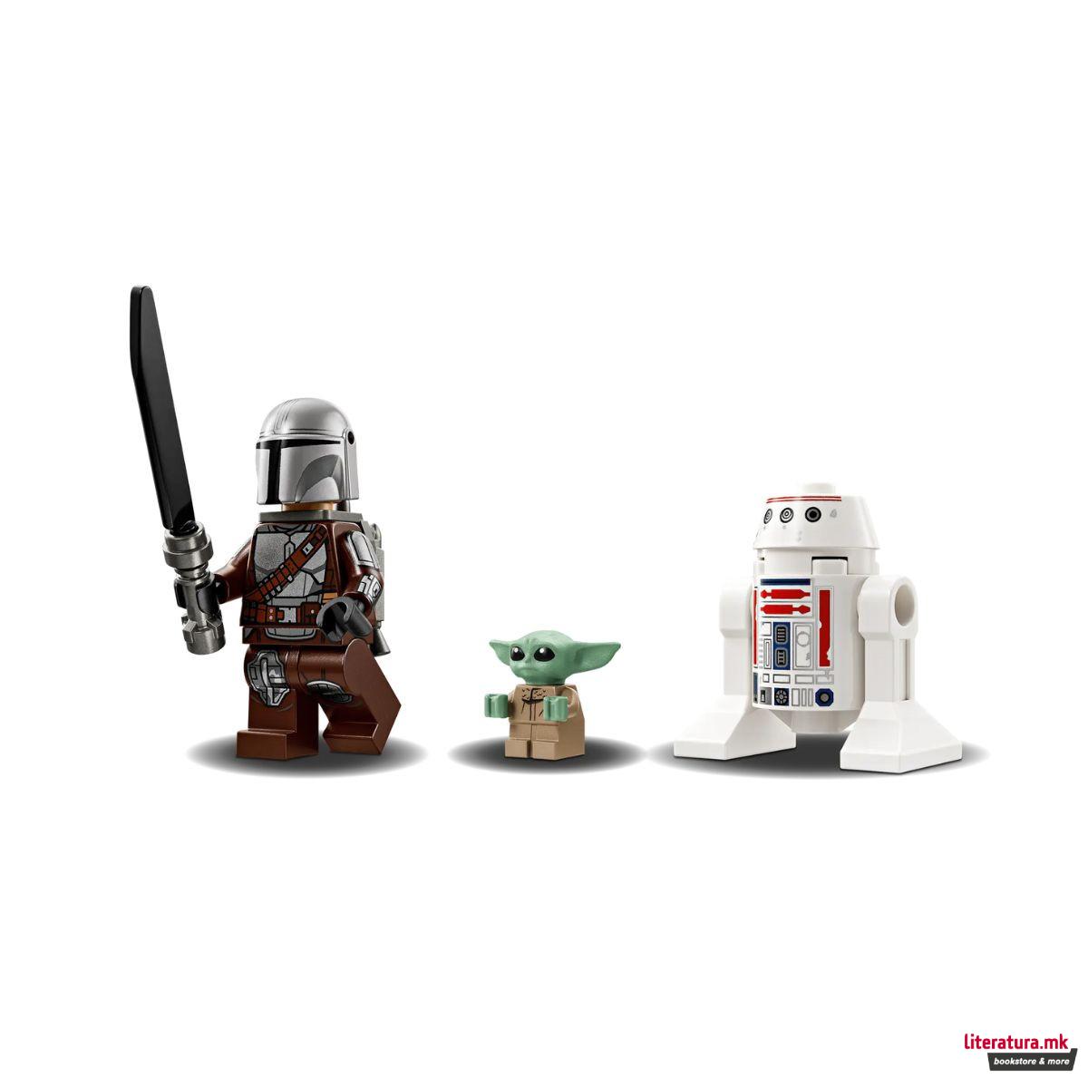 LEGO коцки, Star Wars, Mando and Grogu's N-1 Starfighter™ 