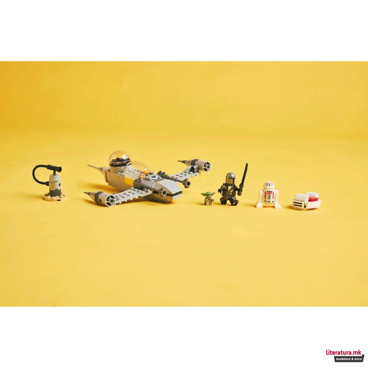 LEGO коцки, Star Wars, Mando and Grogu's N-1 Starfighter™ 