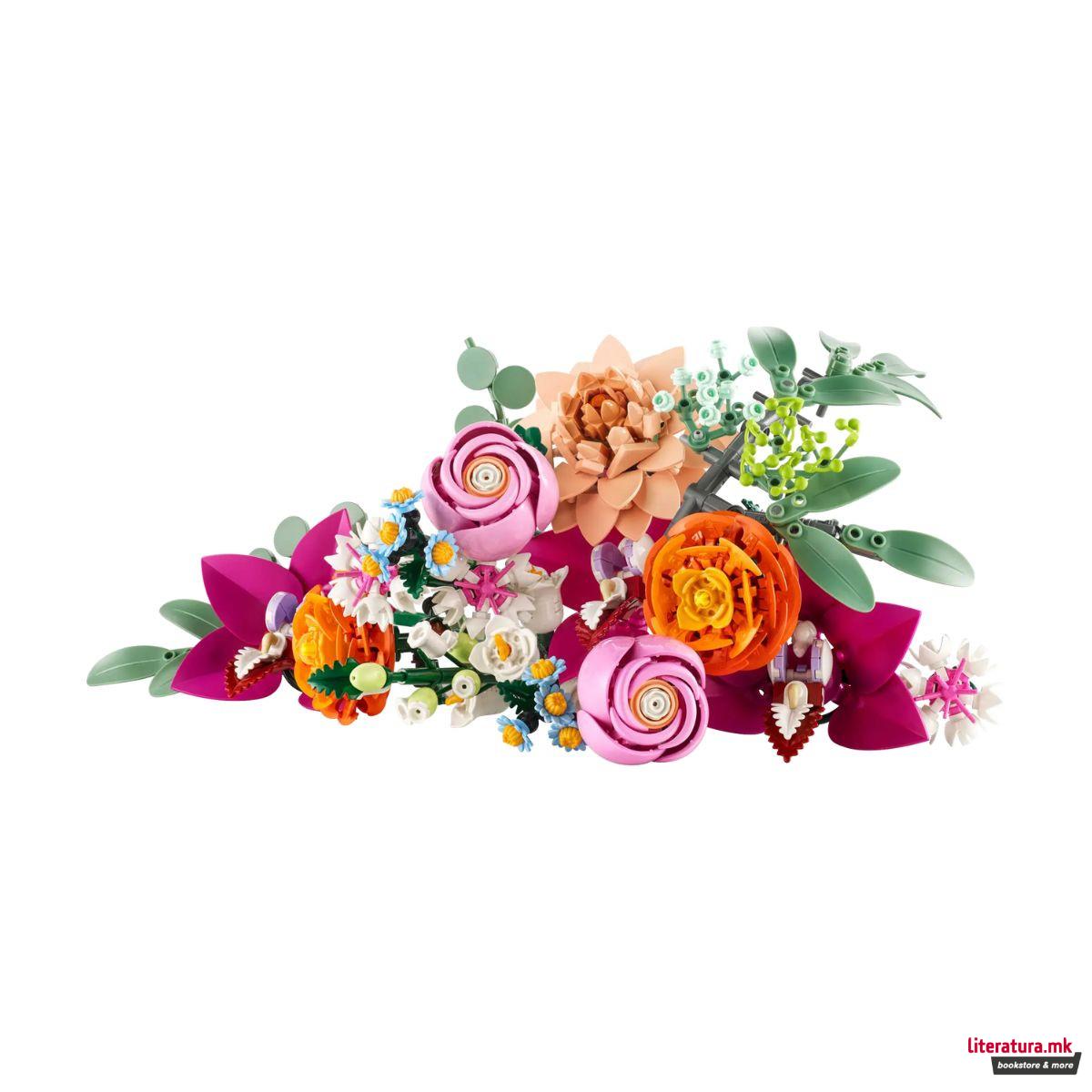 LEGO коцки, Botanicals, Pretty Pink Flower Bouquet 