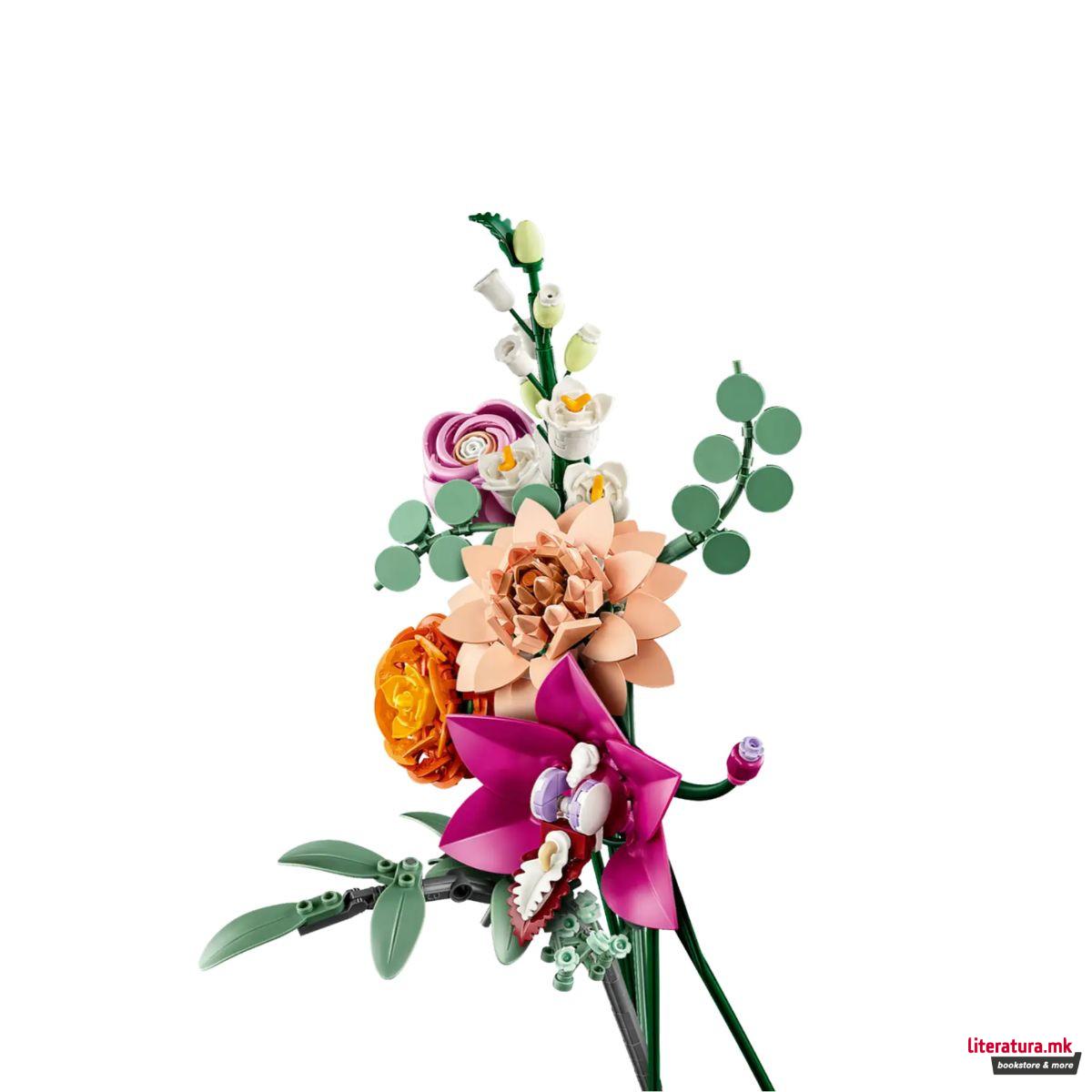 LEGO коцки, Botanicals, Pretty Pink Flower Bouquet 