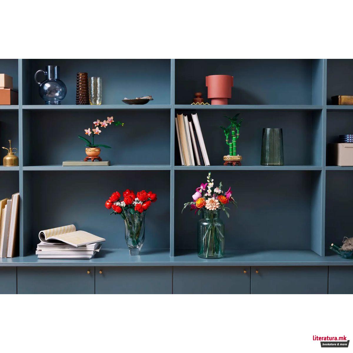 LEGO коцки, Botanicals, Pretty Pink Flower Bouquet 