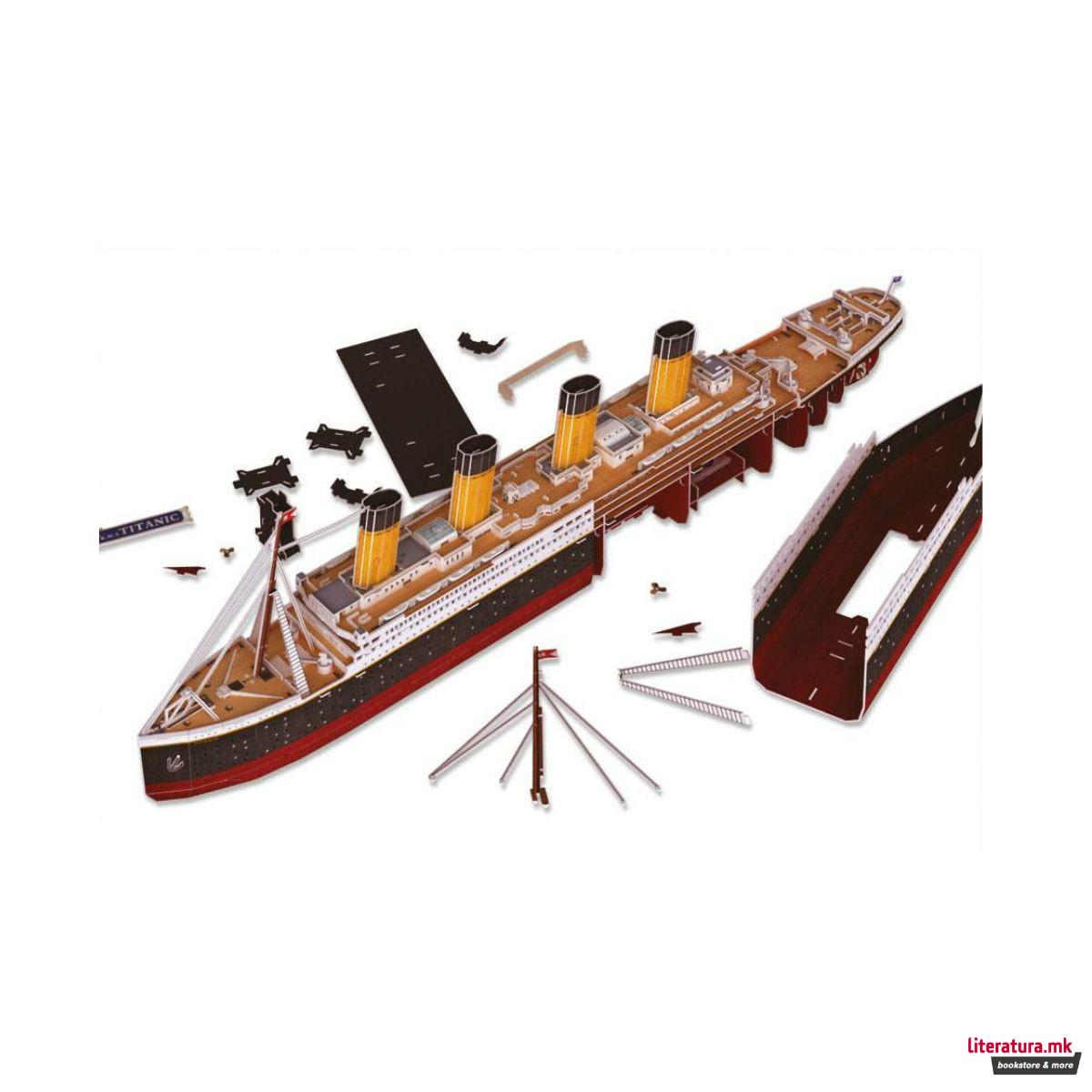 3D сложувалка, RMS Titanic, 113 парчиња 