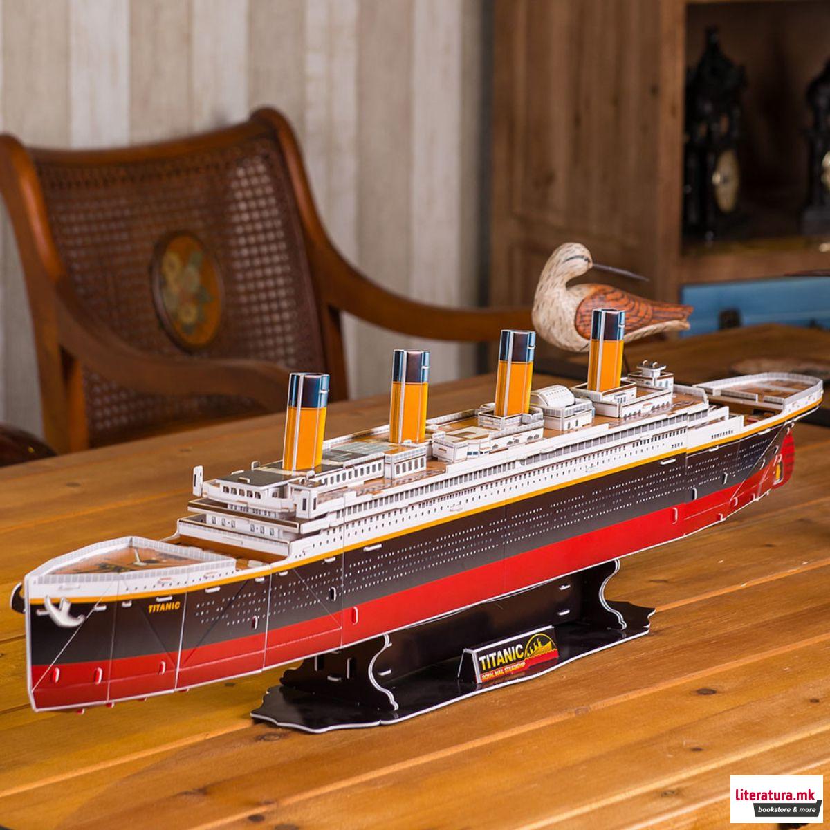 3D сложувалка, RMS Titanic, 113 парчиња 