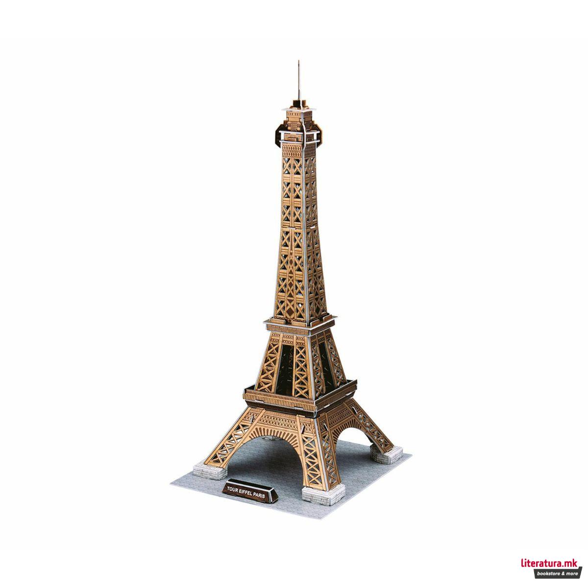 3D сложувалка, Eiffel Tower, 39 парчиња 
