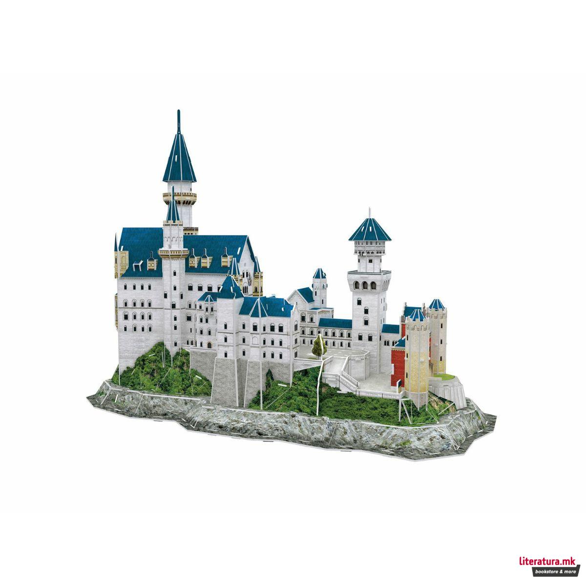 3D сложувалка, Neuschwanstein Castle, 121 парчиња 