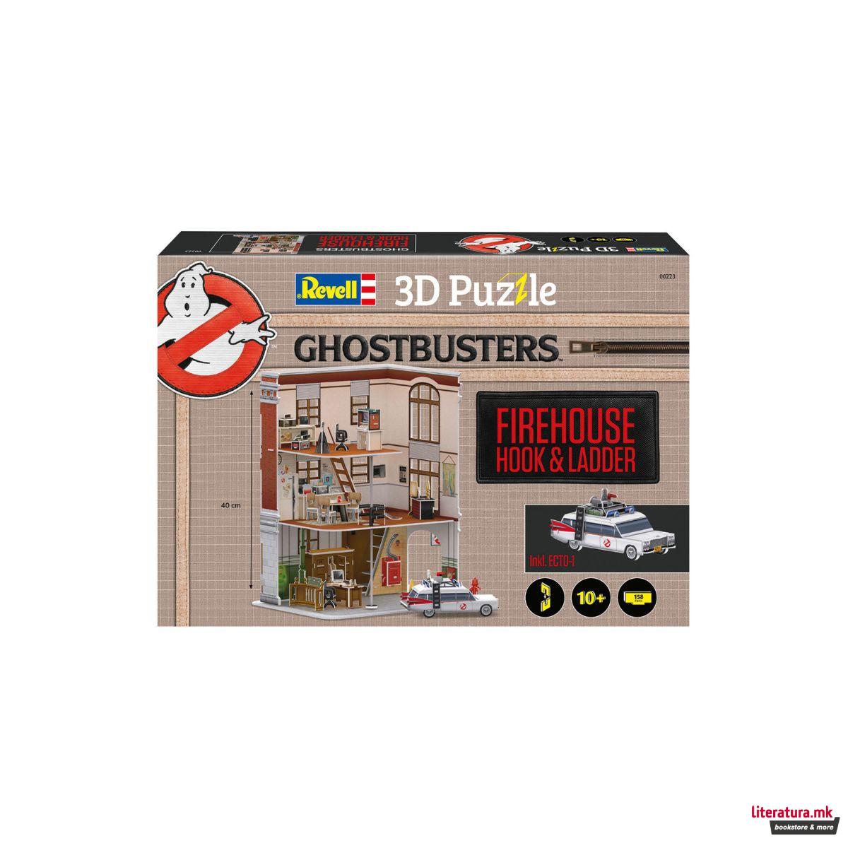 3D сложувалка, Ghostbusters - Firehouse Hook - Ladder, 158 парчиња