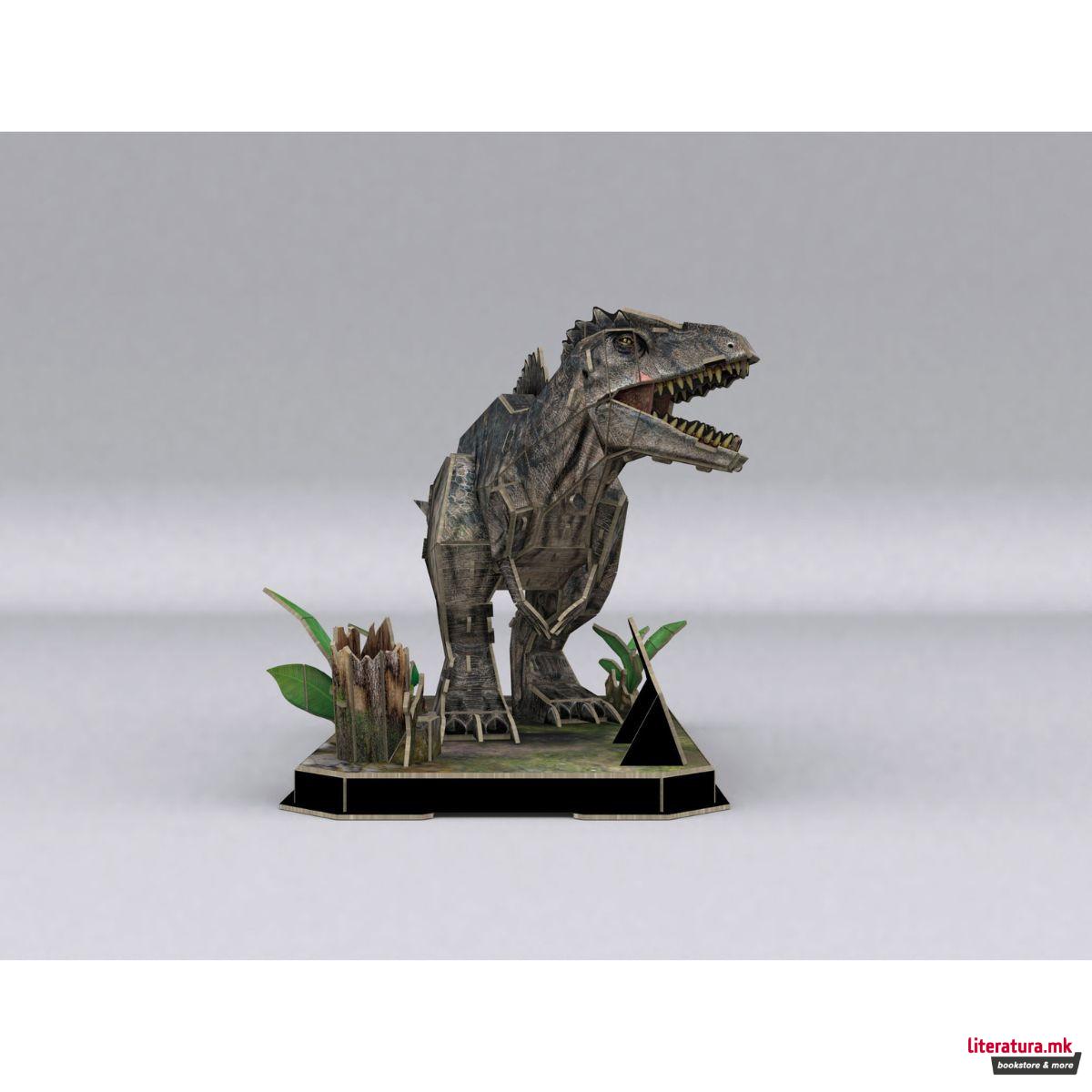 3D сложувалка, Jurassic World Dominion - Giganotosaurus, 60 парчиња 